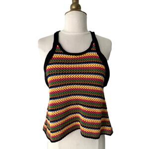 Zara black flip/flounce skirt S